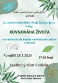 Rovnováha života - letáček